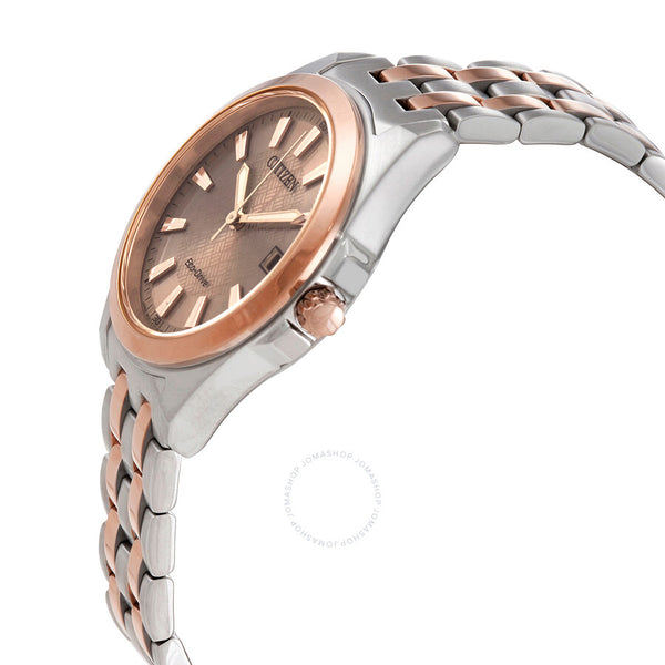 Citizen Eco-Drive Rose Dial Two-tone Ladies Watch EO1226-59X - The Watches Men & Co #2