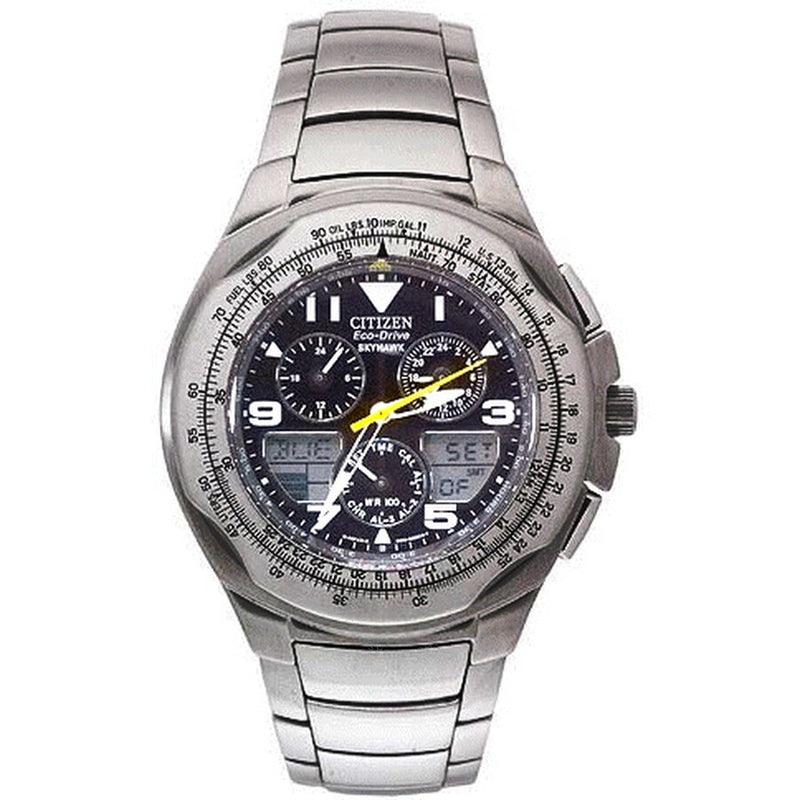 Citizen Eco-Drive Skyhawk Titanium Men's Watch JR3060-59F - The Watches Men & Co