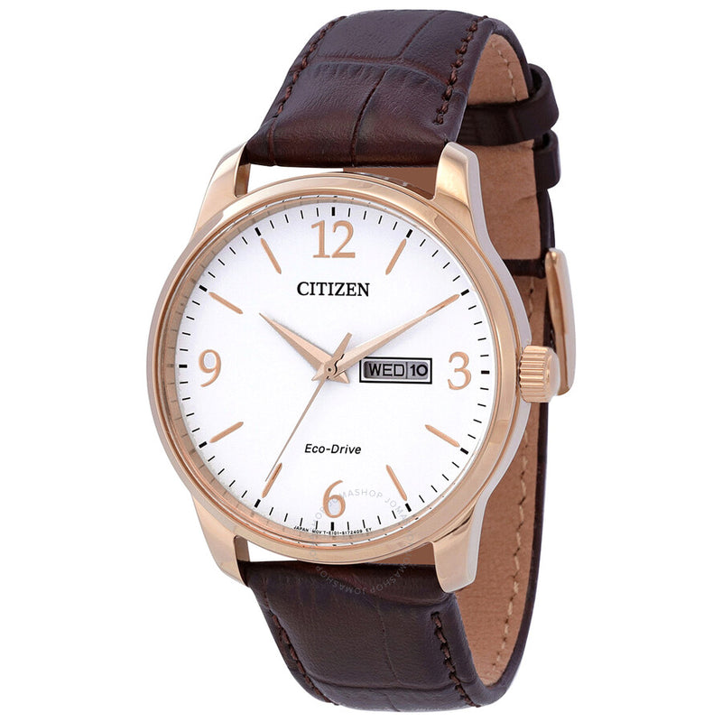 Citizen Eco-Drive White Dial Men's Watch BM8553-16A - The Watches Men & Co