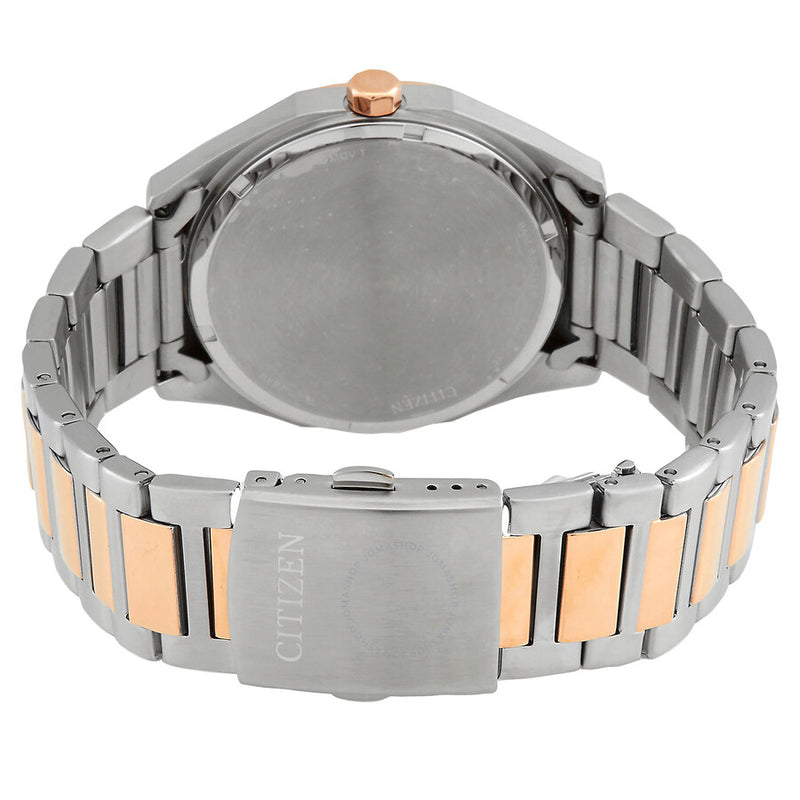 Citizen Eco-Drive White Dial Two-Tone Men's Watch BM7606-84A - The Watches Men & Co #3