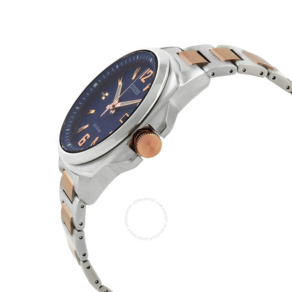 Citizen Endicott Blue Dial Two-Tone Men's Watch AW1726-55L - The Watches Men & Co #2