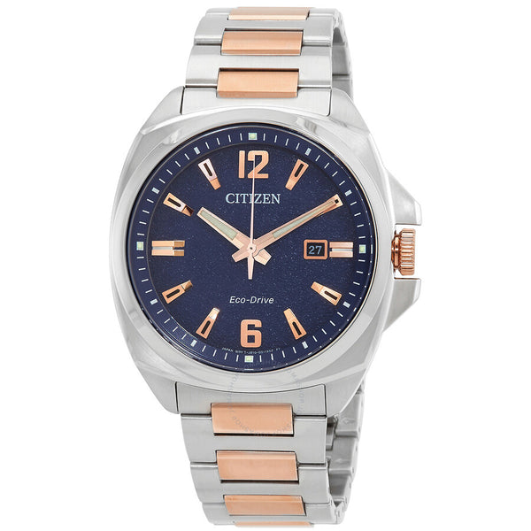Citizen Endicott Blue Dial Two-Tone Men's Watch AW1726-55L - The Watches Men & Co
