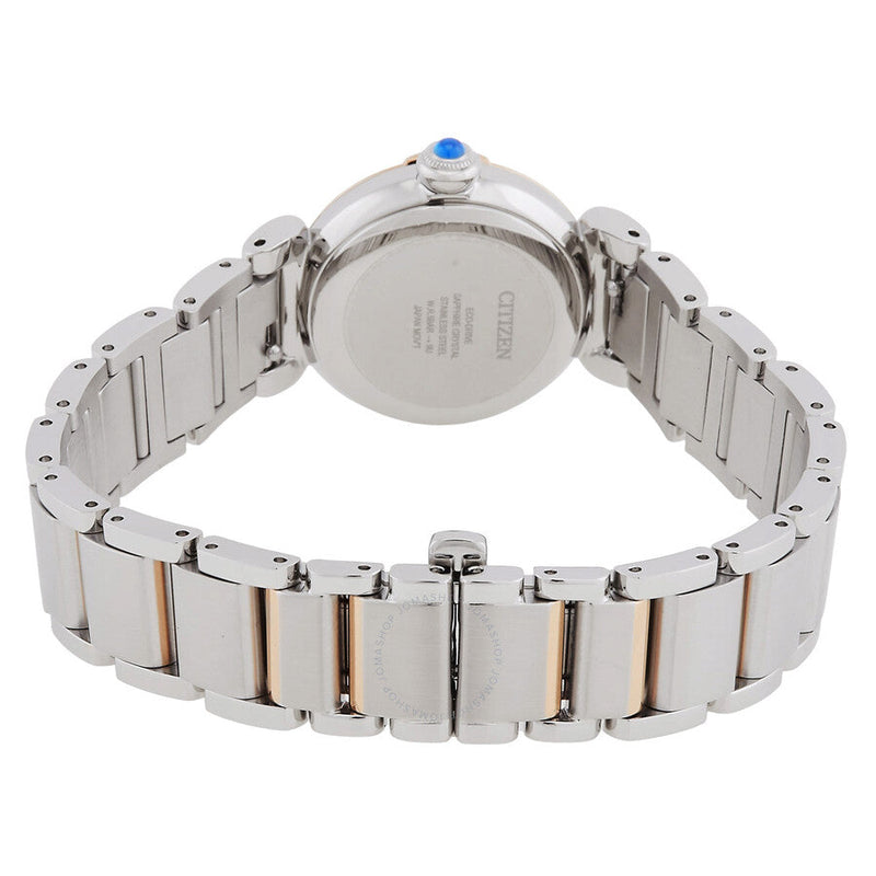 Citizen L Mae White Mother of Pearl Dial Ladies Watch EM1136-87D - The Watches Men & Co #3