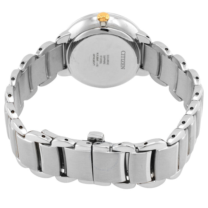 Citizen L Series Eco-Drive Mother of Pearl Dial Ladies Watch EM0927-87Y - The Watches Men & Co #3