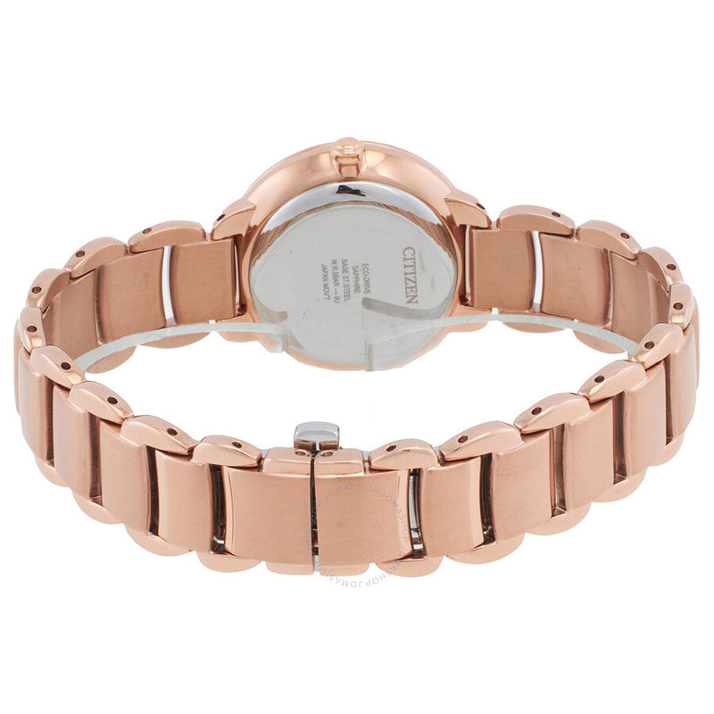 Citizen L Series Eco-Drive Mother of Pearl Dial Ladies Watch EM0928-84D - The Watches Men & Co #3