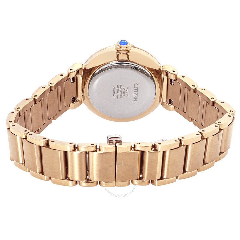 Citizen L Series Eco-Drive Mother of Pearl Dial Ladies Watch EM1063-89D - The Watches Men & Co #3