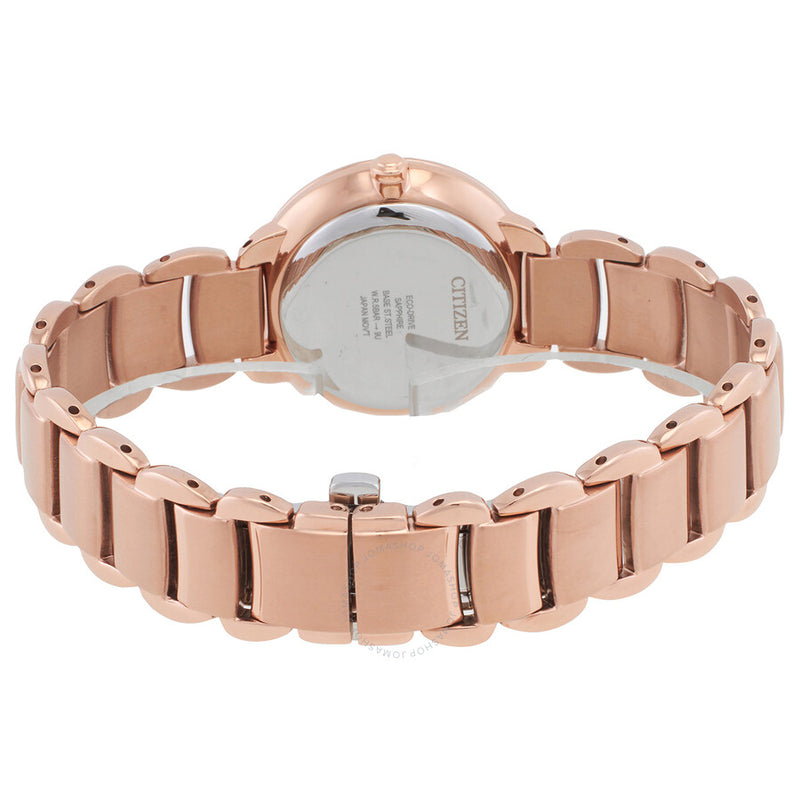Citizen L Series Eco-Drive Mother of Pearl Dial Ladies Watch EM0928-84D - The Watches Men & Co #3