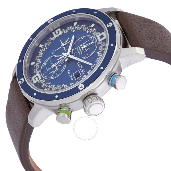 Citizen Luke Skywalker Chronograph Blue Dial Men's Watch CA0768-07W - The Watches Men & Co #2