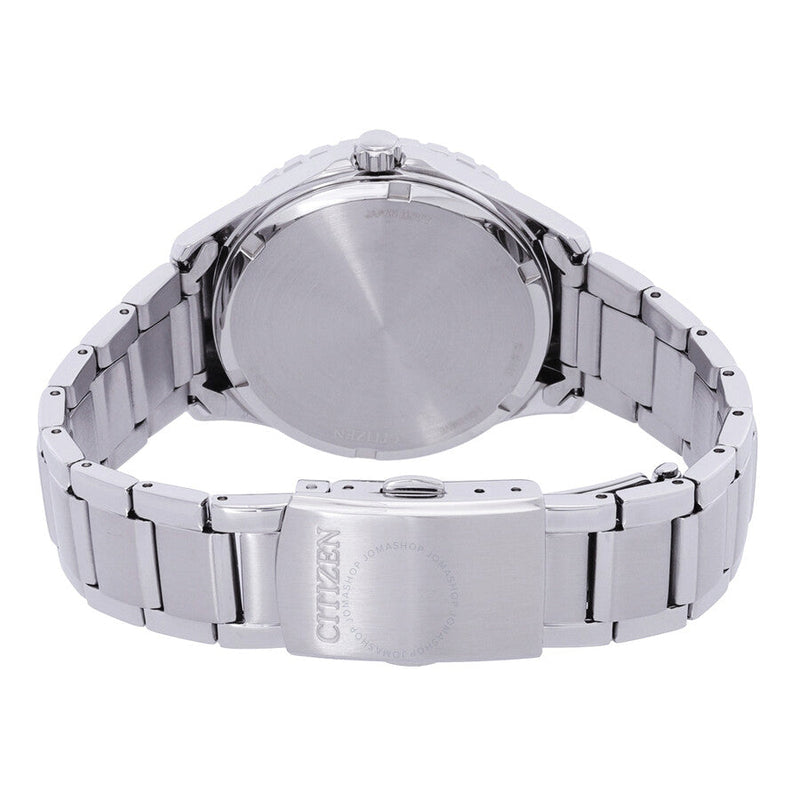 Citizen Marine Lady Crystal Eco-Drive Green Dial Watch FE6170-88L - The Watches Men & Co #3