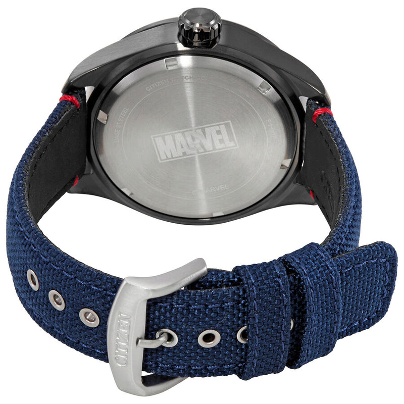Citizen Marvel Heroes Blue Dial Men's Watch AW2037-04W - The Watches Men & Co #3