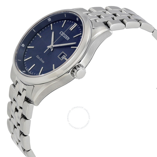 Citizen Men's Bracelet Blue Dial Eco-Drive Watch BM7251-53L - The Watches Men & Co #2