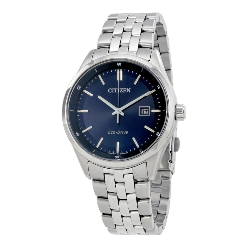 Citizen Men's Bracelet Blue Dial Eco-Drive Watch BM7251-53L - The Watches Men & Co