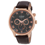 Citizen Moon Phase Eco-Drive Black Dial Men's Watch AP1059-19E - The Watches Men & Co
