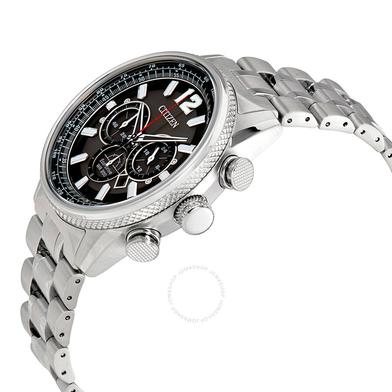 Citizen Nighthawk Chronograph Black Dial Men's Watch CA4370-52E - The Watches Men & Co #2