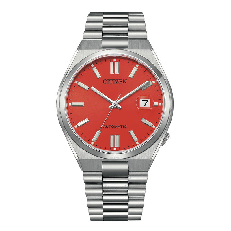 Citizen Tsuyosa Automatic Blazing Red Dial Men's Watch NJ0158-89W - The Watches Men & Co