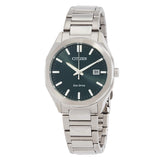 Citizen Octangle Eco-Drive Green Dial Unisex Watch BM7620-83X - The Watches Men & Co