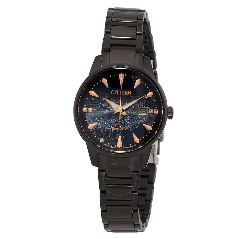 Citizen Pair Eco-Drive Blue Dial Ladies Watch EW2595-81L - The Watches Men & Co