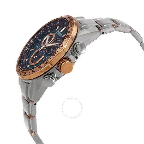 Citizen PCAT Chronograph Eco-Drive Blue Dial Men's Watch CB5916-59L - The Watches Men & Co #2