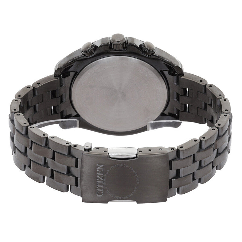 Citizen Perpetual Alarm Chronograph Quartz Black Dial Men's Watch AT9127-80E - The Watches Men & Co #3