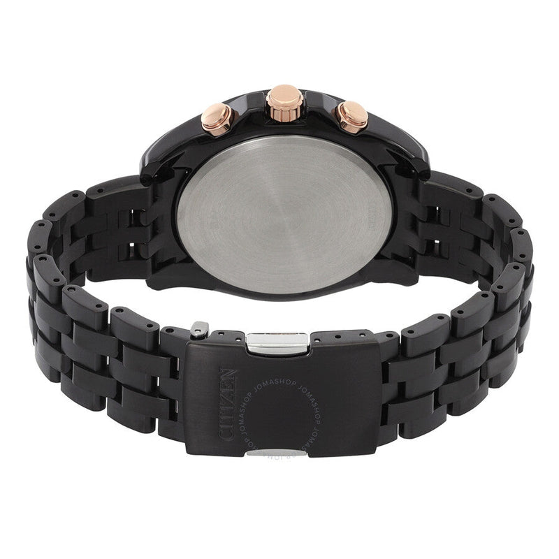 Citizen Perpetual Alarm World Time Eco-Drive GMT Green Dial Men's Watch AT9128-87X - The Watches Men & Co #3