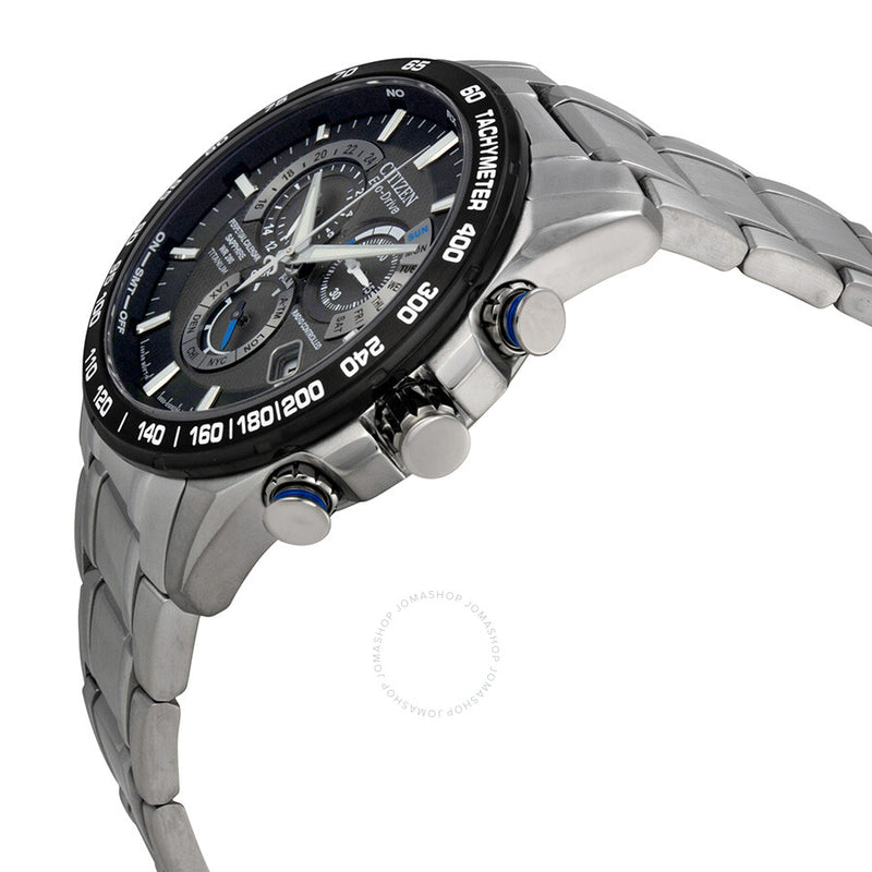 Citizen Perpetual Chrono A-T Eco-Drive Titanium Chronograph Men's Watch AT4010-50E - The Watches Men & Co #2