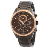 Citizen Perpetual Chronograph Red Dial Men's Watch AT8267-86X - The Watches Men & Co