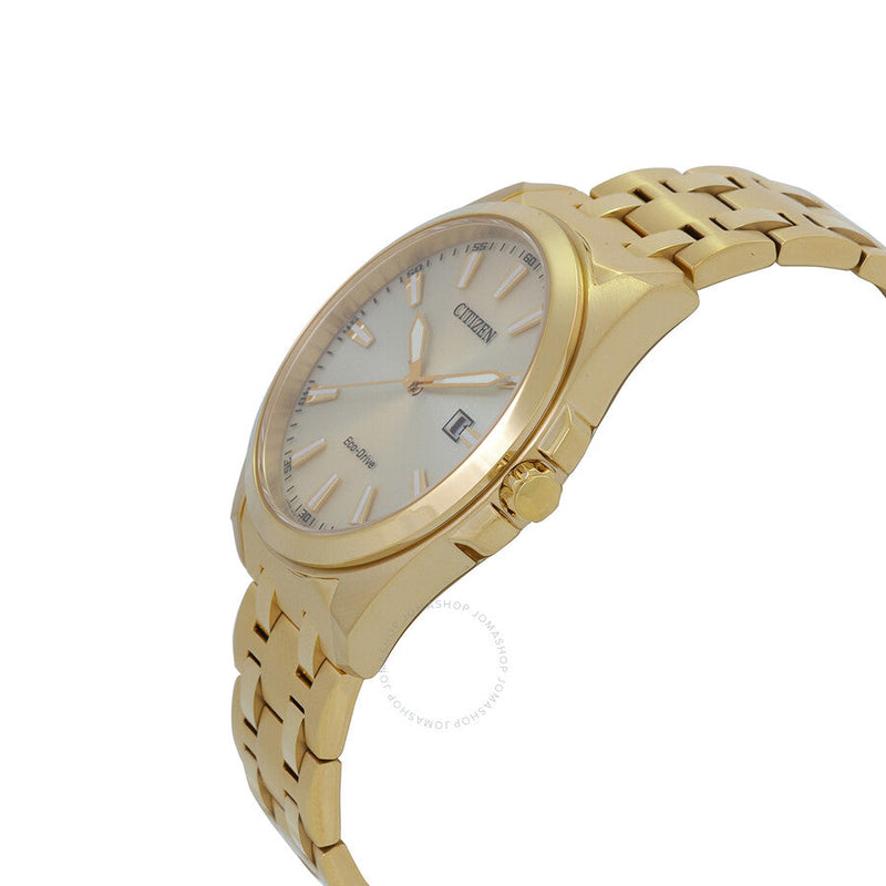Citizen Peyten Eco-Drive Champagne Dial Men's Watch BM7532-54P - The Watches Men & Co #2