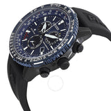Citizen Promaster Air A-T Perpetual Alarm World Time Chronograph GMT Blue Dial Men's Watch CB5006-02L - The Watches Men & Co #2
