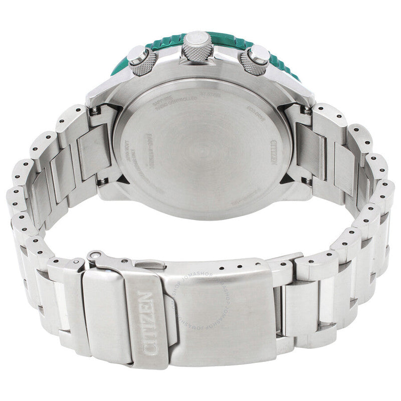 Citizen Promaster Air A-T World Time Chronograph GMT Green Dial Men's Watch CB5004-59W - The Watches Men & Co #3