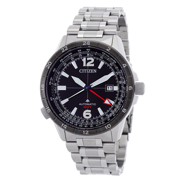 Citizen Promaster Air GMT Automatic Black Dial Men's Watch NB6046-59E - The Watches Men & Co