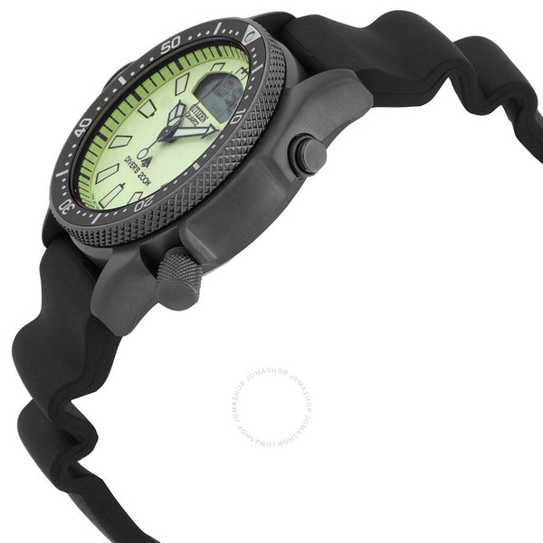 Citizen Promaster Aqualand Quartz Analog-Digital White Dial Men's Watch JP2007-17W - The Watches Men & Co #2