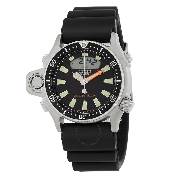 Citizen Promaster Aqualand Quartz Analog-Digital Black Dial Men's Watch JP2000-08E - The Watches Men & Co