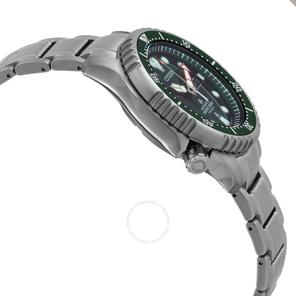 Citizen Promaster Automatic Green Dial Men's Watch NY0100-50X - The Watches Men & Co #2