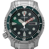Citizen Promaster Automatic Green Dial Men's Watch NY0100-50X - The Watches Men & Co #4