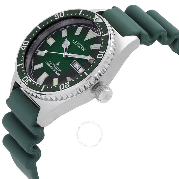 Citizen Promaster Automatic Green Dial Men's Watch NY0121-09X - The Watches Men & Co #2