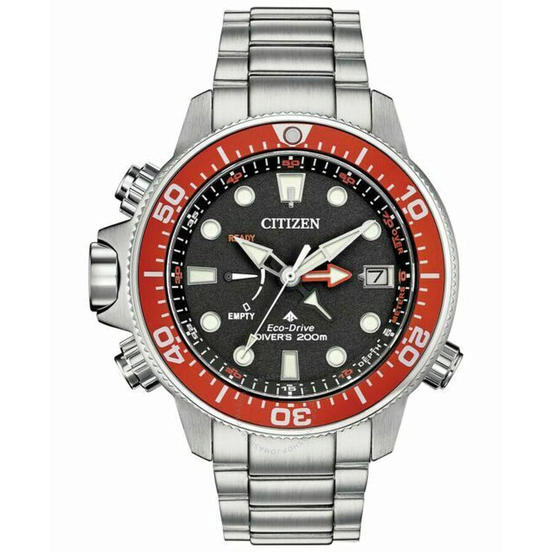 Citizen Promaster Black Dial Stainless Steel Men's Watch BN2039-59E - The Watches Men & Co