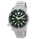Citizen Promaster Dive Automatic Green Dial Men's Watch NY0151-59X - The Watches Men & Co