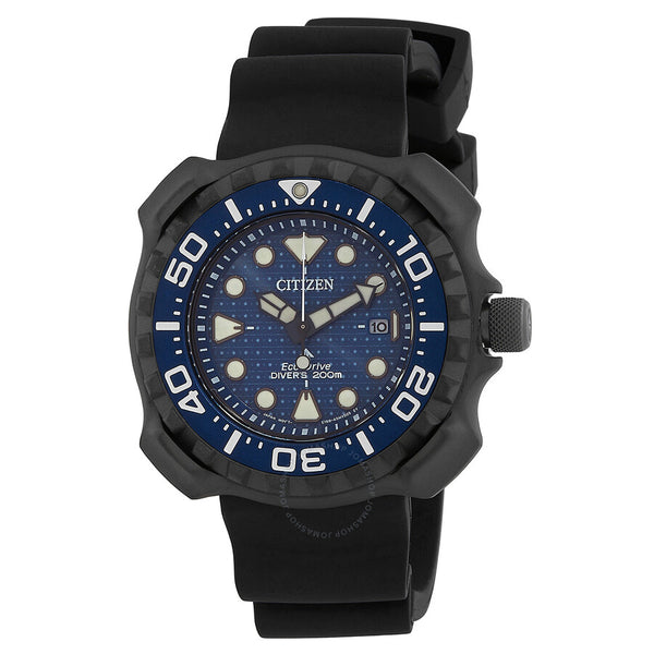 Citizen Promaster Dive Eco-Drive Blue Dial Men's Watch BN0225-04L - The Watches Men & Co