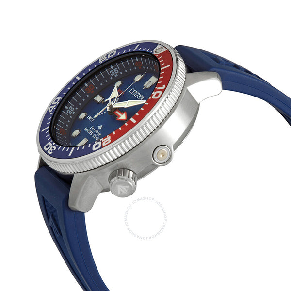 Citizen Promaster Eco-Drive Blue Dial Pepsi Bezel Men's Watch BN2038-01L - The Watches Men & Co #2