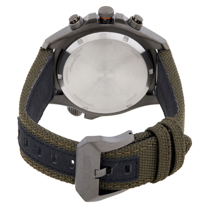 Citizen Promaster Land Analog-Digital Green Dial Men's Watch JV1005-02W - The Watches Men & Co #3