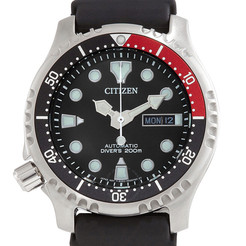 Citizen Promaster Marine Automatic Black Dial Men's Watch NY0085-19E - The Watches Men & Co #4