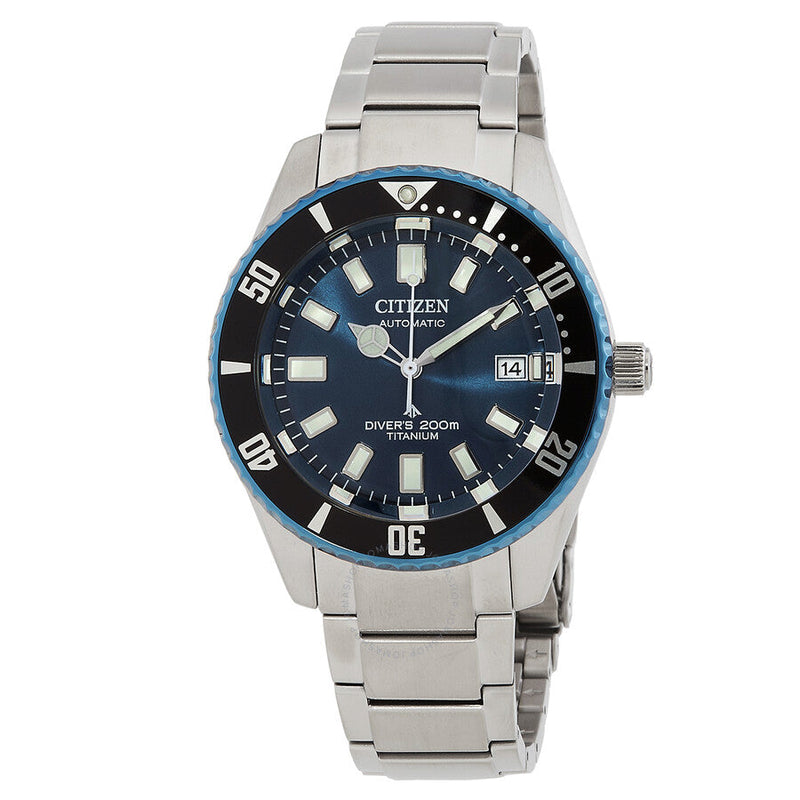 Citizen Promaster Marine Automatic Blue Dial Men's Watch NB6026-56L - The Watches Men & Co