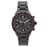 Citizen Promaster Perpetual Alarm World Time Chronograph GMT Black Dial Men's Watch CB5009-55E - The Watches Men & Co
