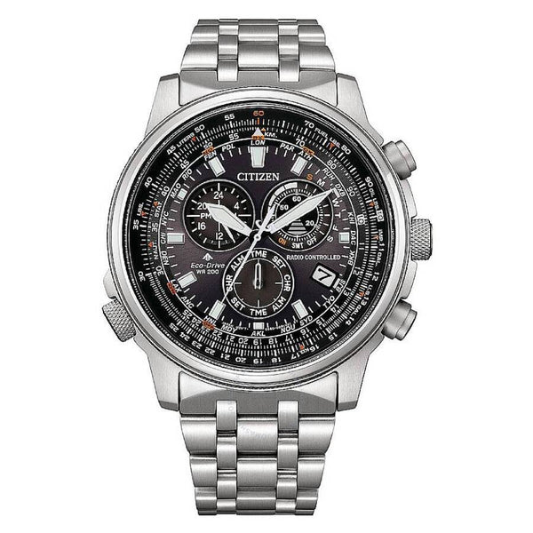 Citizen Promaster Sky Perpetual Alarm Black Dial Men's Watch CB5861-59E - The Watches Men & Co