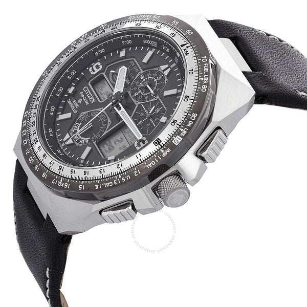 Citizen Promaster Skyhawk A-T Chronograph Black Dial Men's Watch JY8149-05E - The Watches Men & Co #2