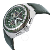 Citizen Promaster Skyhawk A-T Chronograph Green Dial Men's Watch JY8147-01X - The Watches Men & Co #2