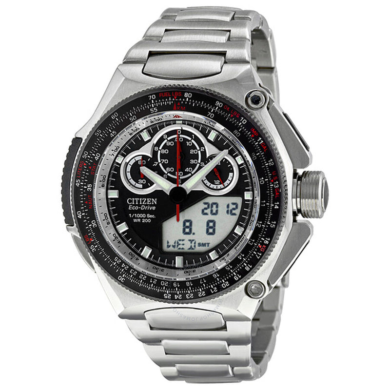 Citizen Promaster SST Eco-drive Steel Men's Watch JW0010-52E - The Watches Men & Co