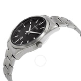 Citizen Quartz Black Dial Stainless Steel Men's Watch BI1030-53E - The Watches Men & Co #2