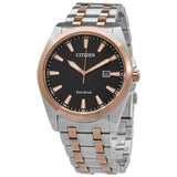 Citizen Peyten Eco-Drive Black Dial Two-tone Men's Watch BM7536-53X - The Watches Men & Co