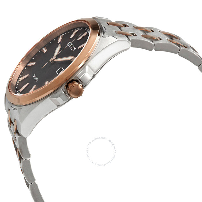 Citizen Peyten Eco-Drive Black Dial Two-tone Men's Watch BM7536-53X - The Watches Men & Co #2